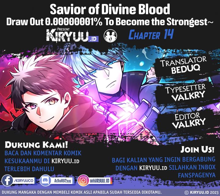 Savior of Divine Blood ~Draw Out 0.00000001% to Become the Strongest~ Chapter 14