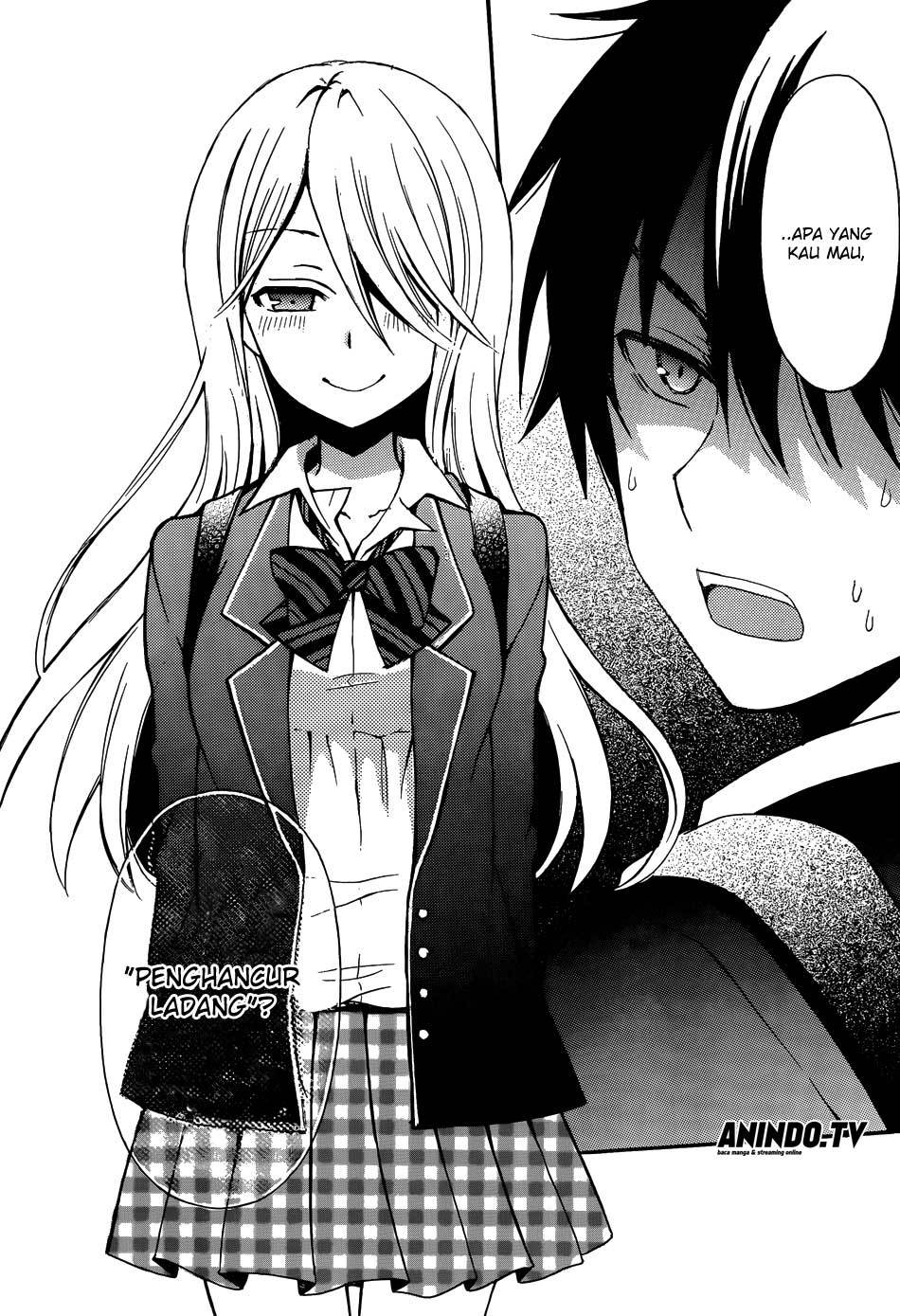 Watari-kun no xx ga Houkai Sunzen Chapter 1