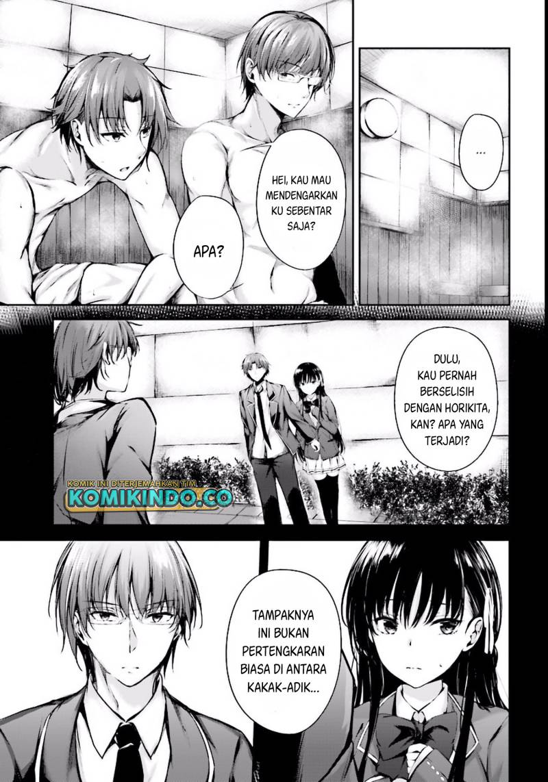 Youkoso Jitsuryoku Shijou Shugi no Kyoushitsu e Horikita Chapter 3