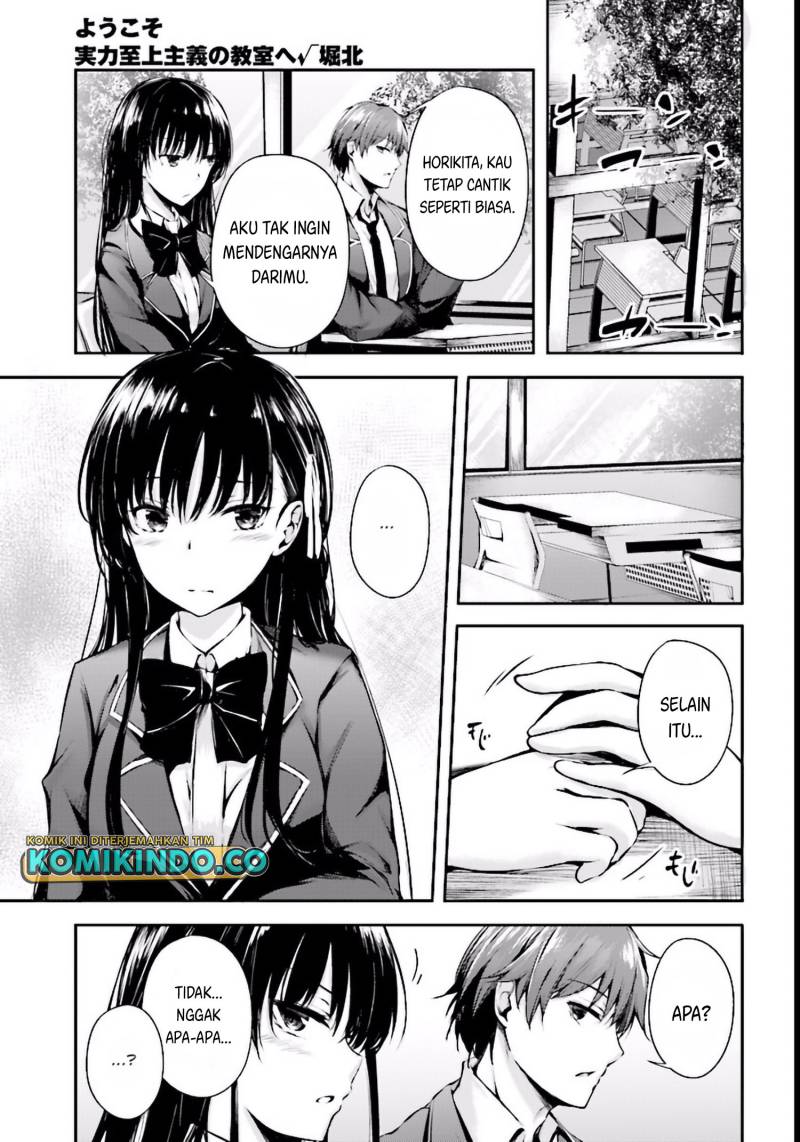 Youkoso Jitsuryoku Shijou Shugi no Kyoushitsu e Horikita Chapter 3
