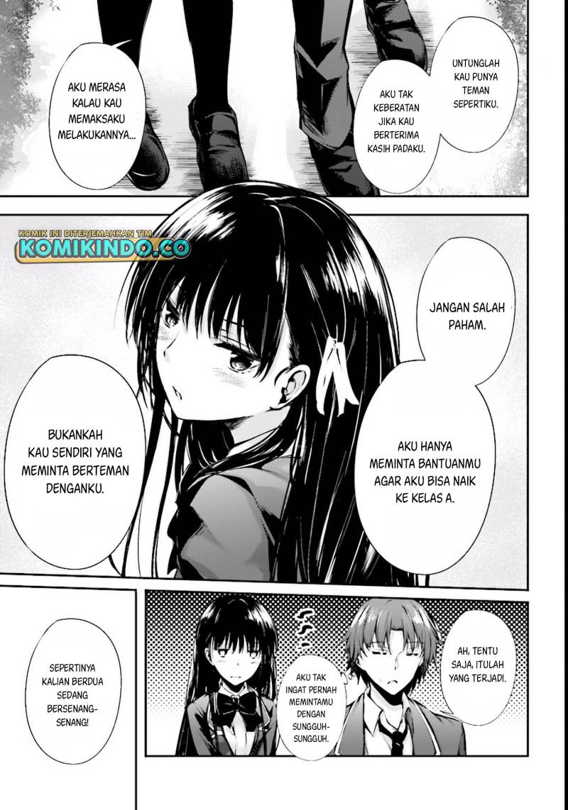 Youkoso Jitsuryoku Shijou Shugi no Kyoushitsu e Horikita Chapter 3
