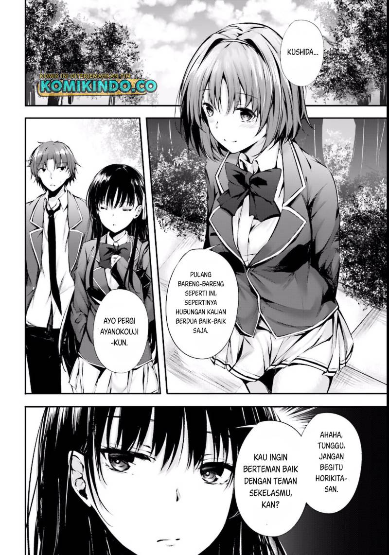 Youkoso Jitsuryoku Shijou Shugi no Kyoushitsu e Horikita Chapter 3