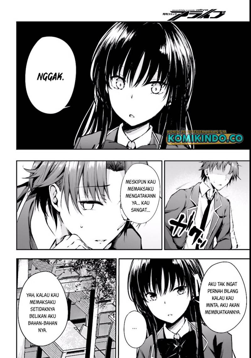 Youkoso Jitsuryoku Shijou Shugi no Kyoushitsu e Horikita Chapter 4