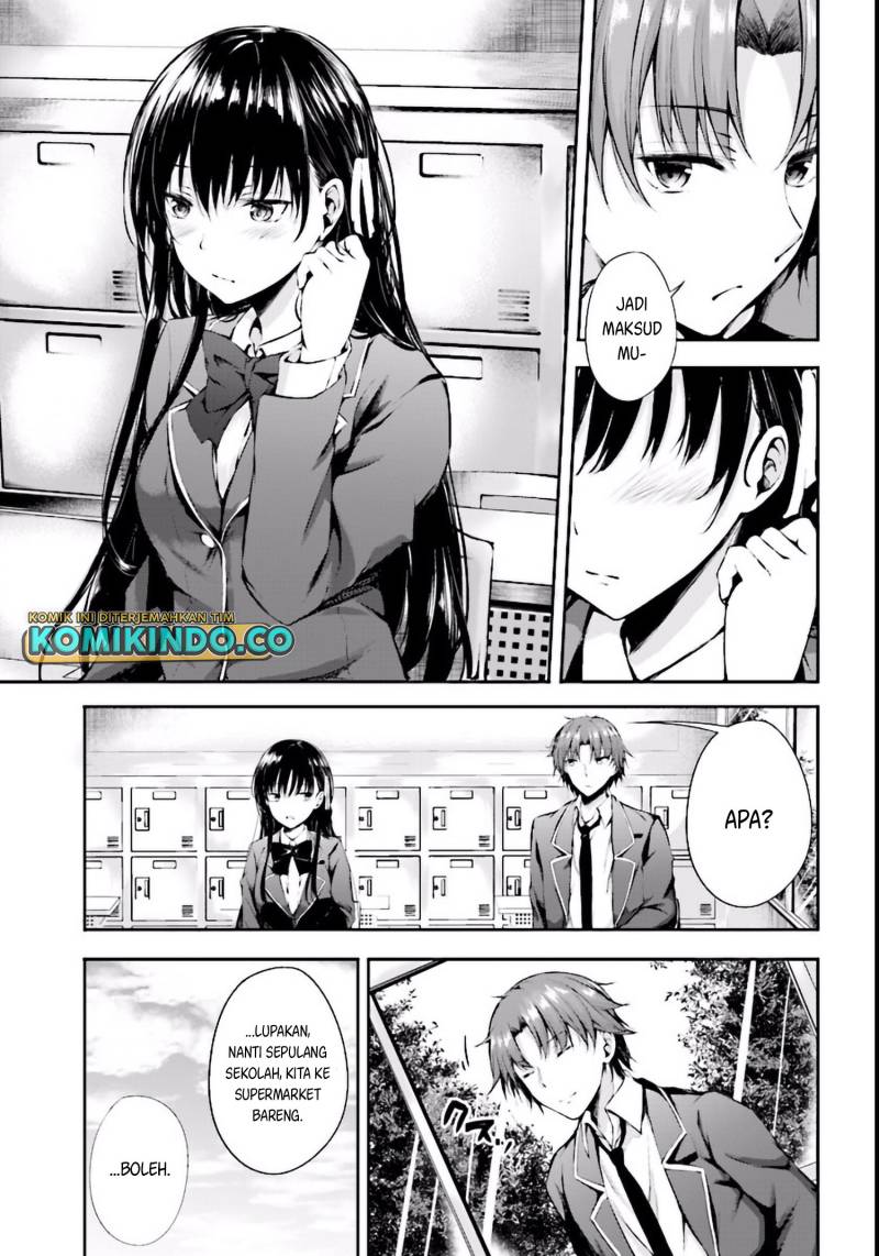 Youkoso Jitsuryoku Shijou Shugi no Kyoushitsu e Horikita Chapter 4