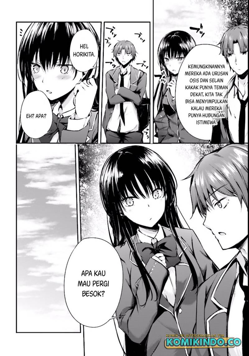 Youkoso Jitsuryoku Shijou Shugi no Kyoushitsu e Horikita Chapter 4