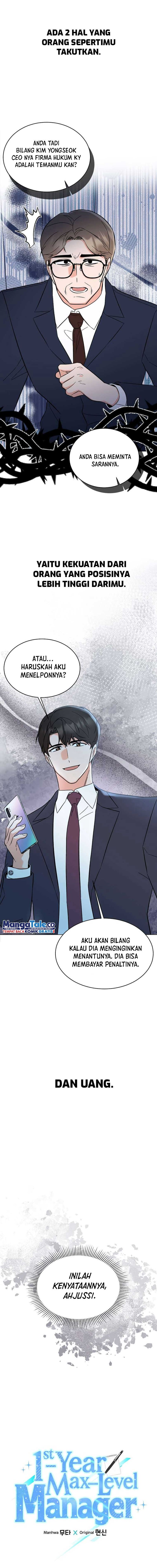 1st Year Max Level Manager
