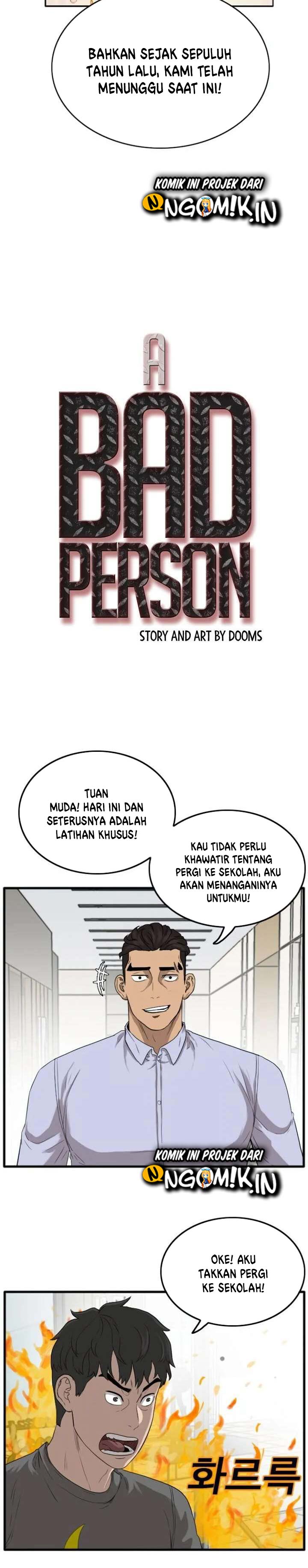 A Bad Person