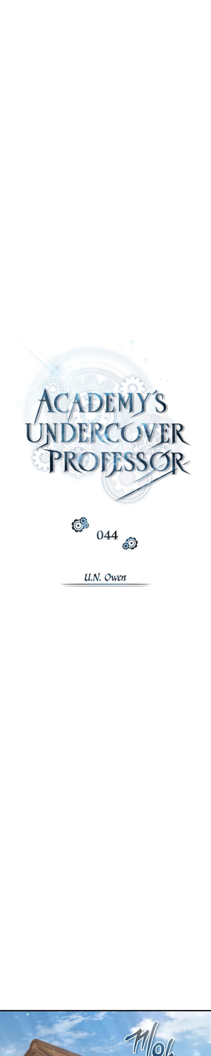Academy’s Undercover Professor