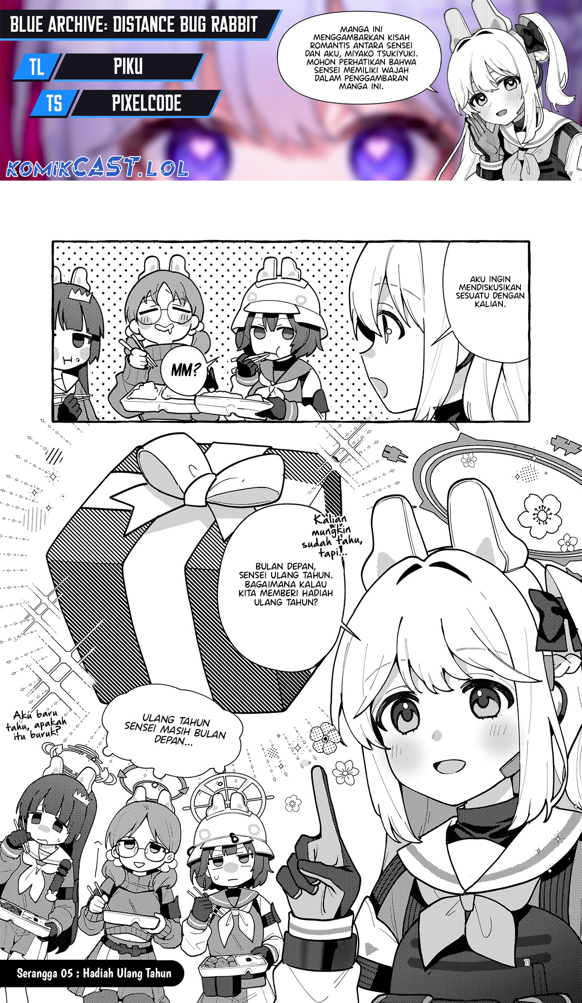Blue Archive: Distance Bug Rabbit