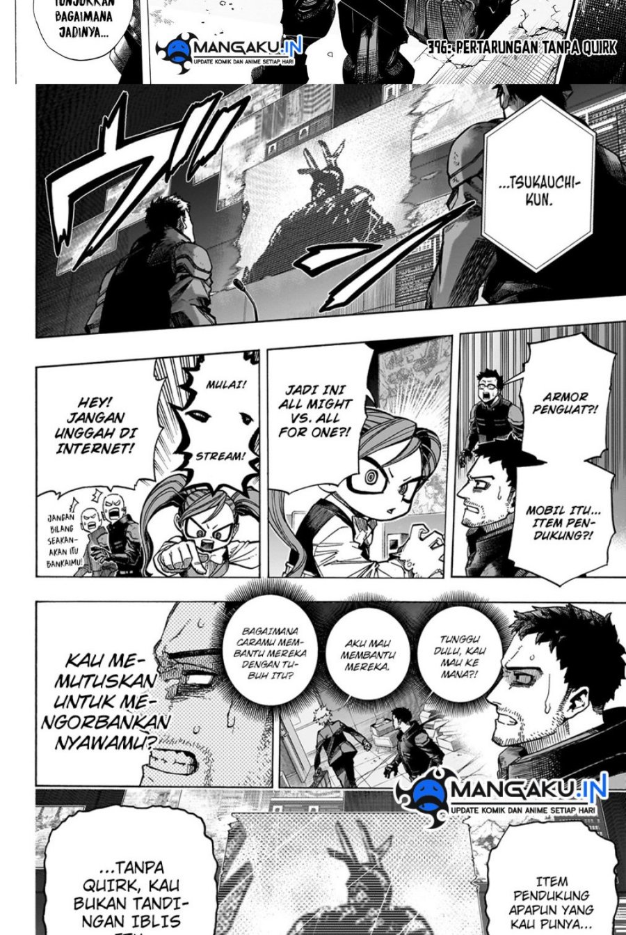 Boku no Hero Academia Chapter 396