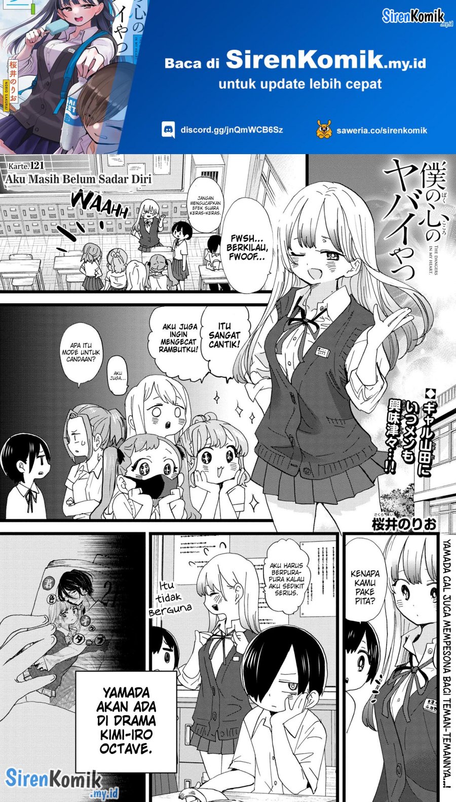 Boku no Kokoro no Yabai Yatsu
