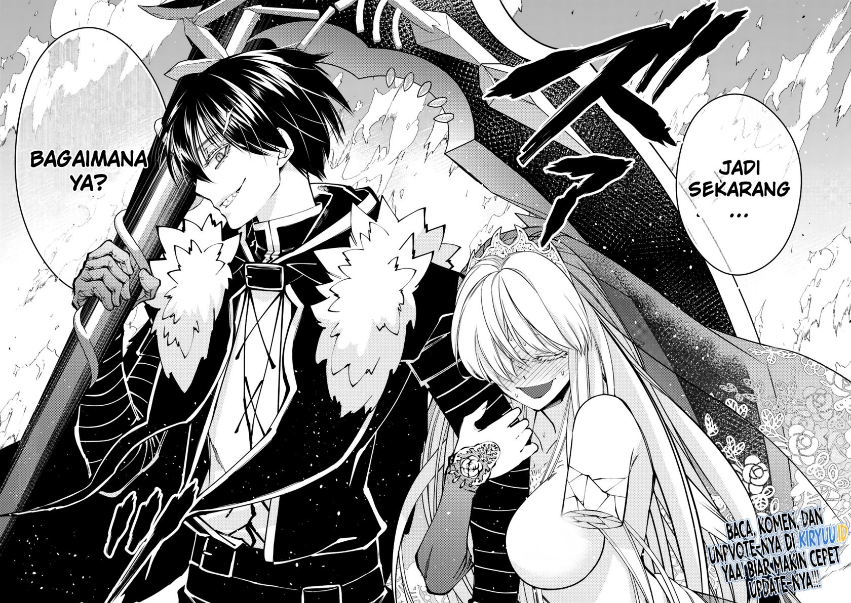Fukushuu o Koinegau Saikyou Yuusha wa, Yami no Chikara de Senmetsu Musou Suru
