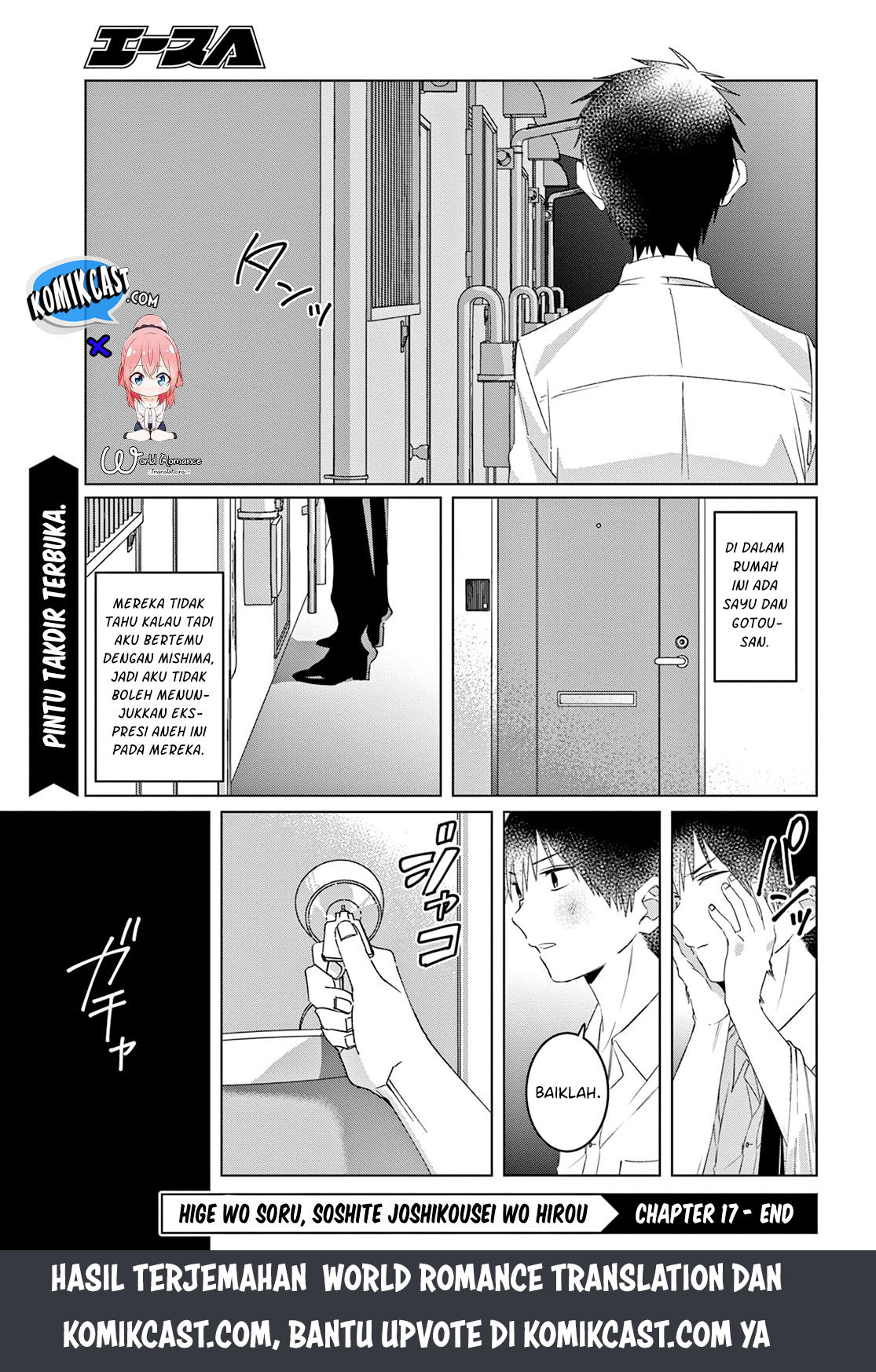 Hige Wo Soru. Soshite Joshikosei Wo Hirou.