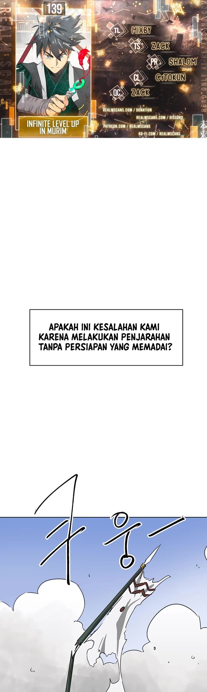 Infinite Level Up in Murim