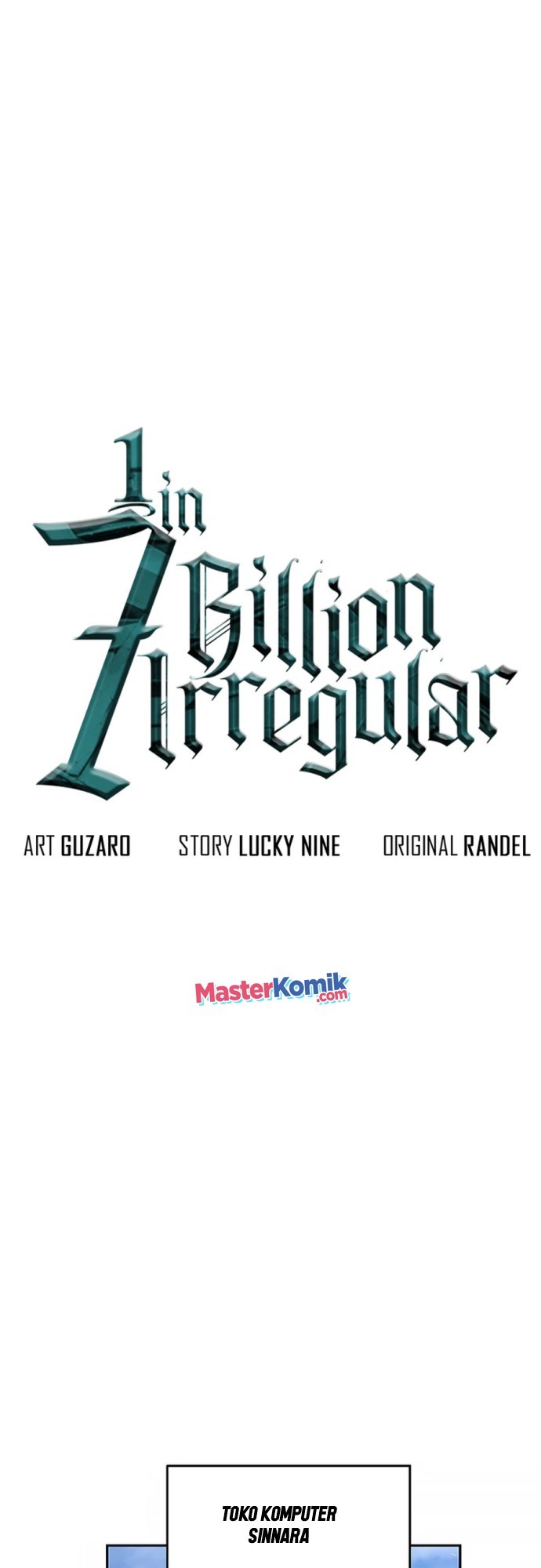 Irregular Of 1 In 7 Billion (One in Seven Billion Irregular)