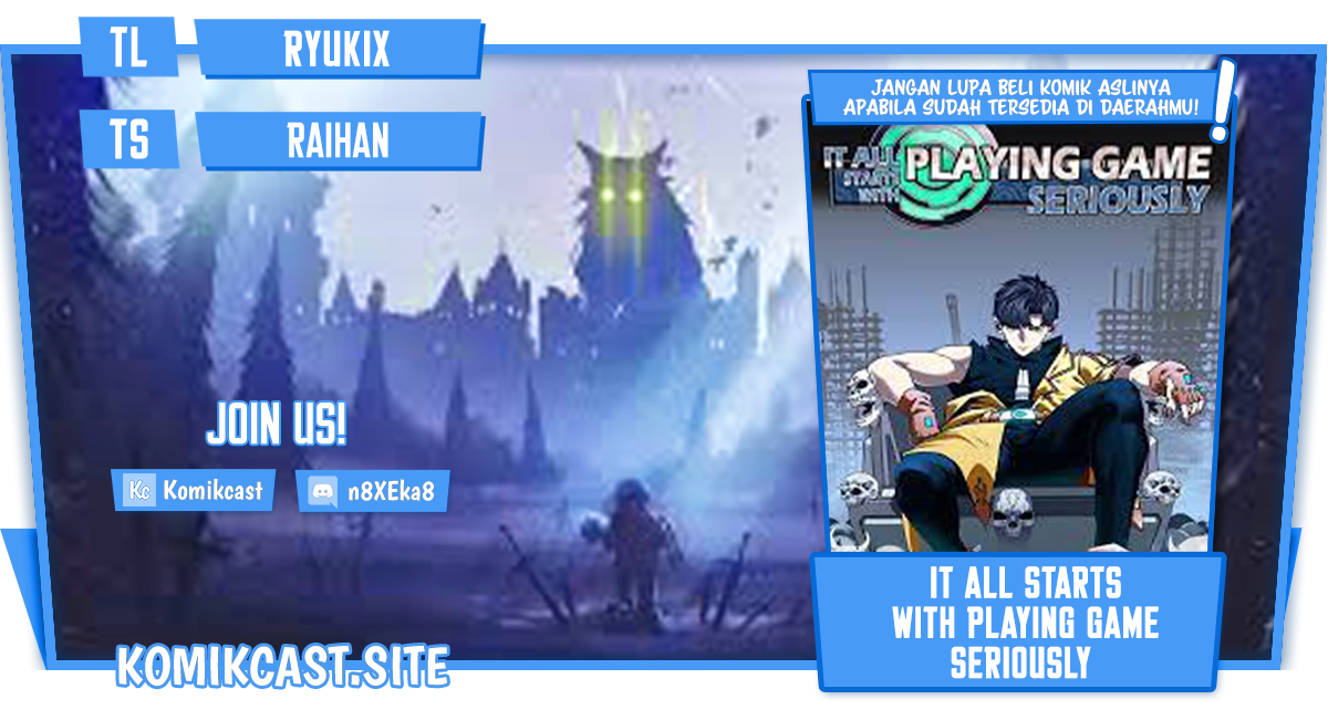 It All Starts with Playing Game Seriously