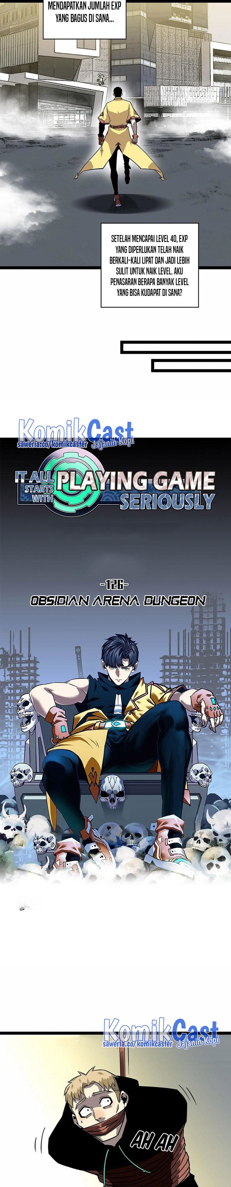It All Starts with Playing Game Seriously