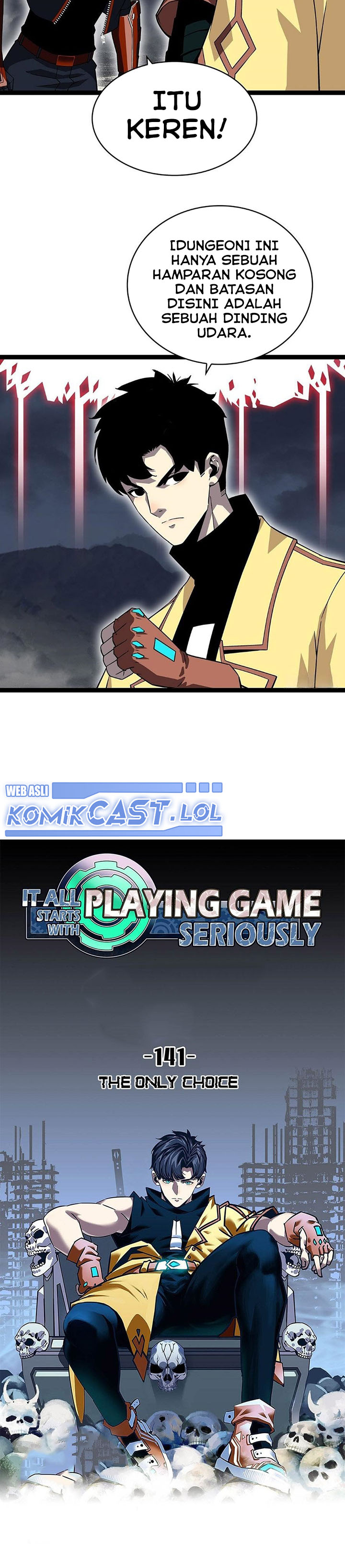 It All Starts with Playing Game Seriously