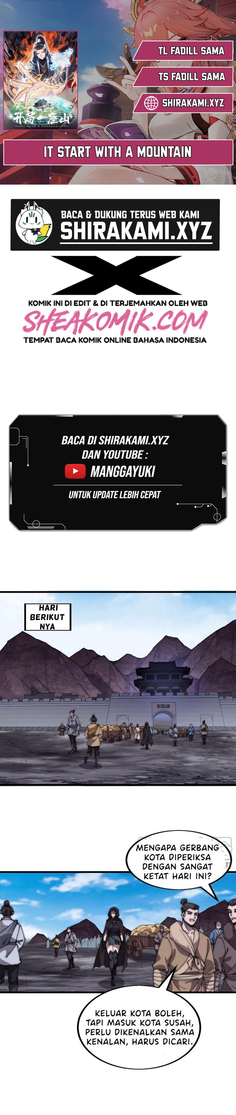 It Starts With A Mountain