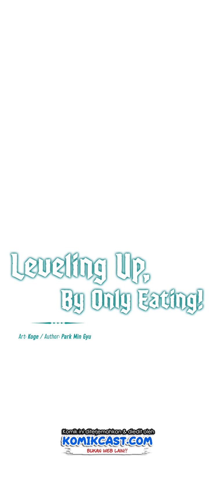 Leveling Up, By Only Eating!