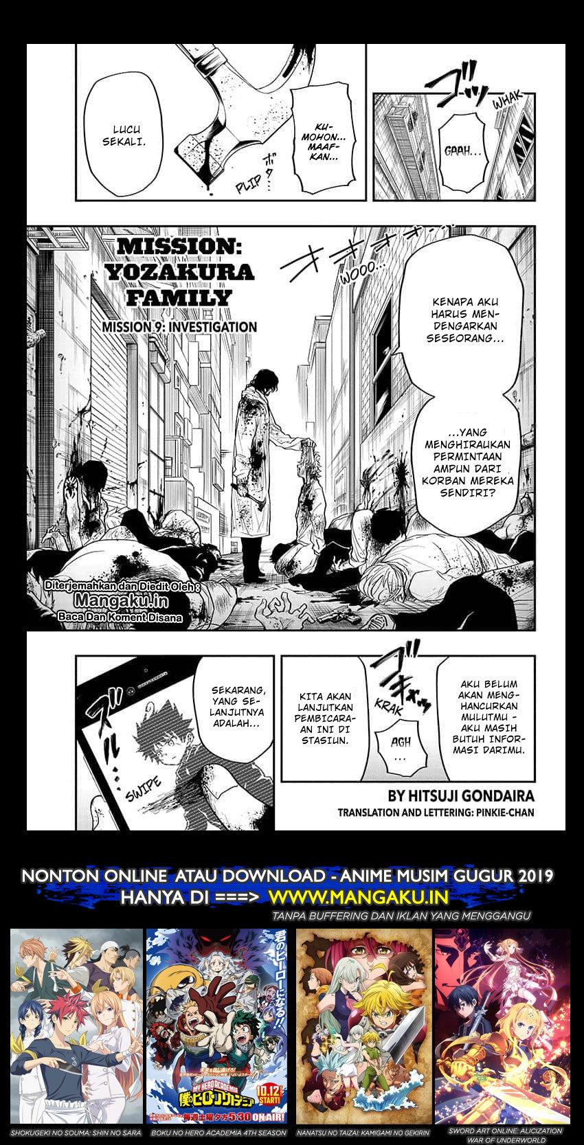 Mission: Yozakura Family