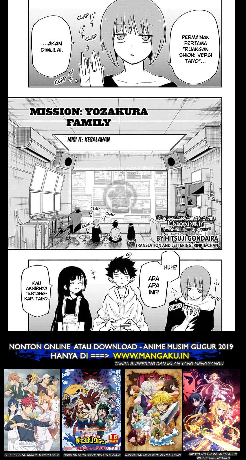 Mission: Yozakura Family