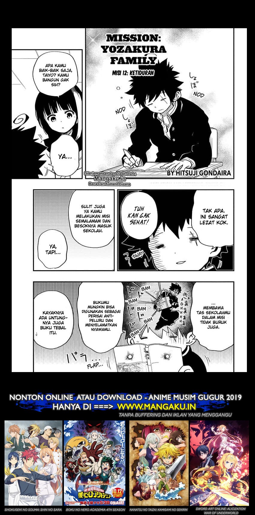 Mission: Yozakura Family