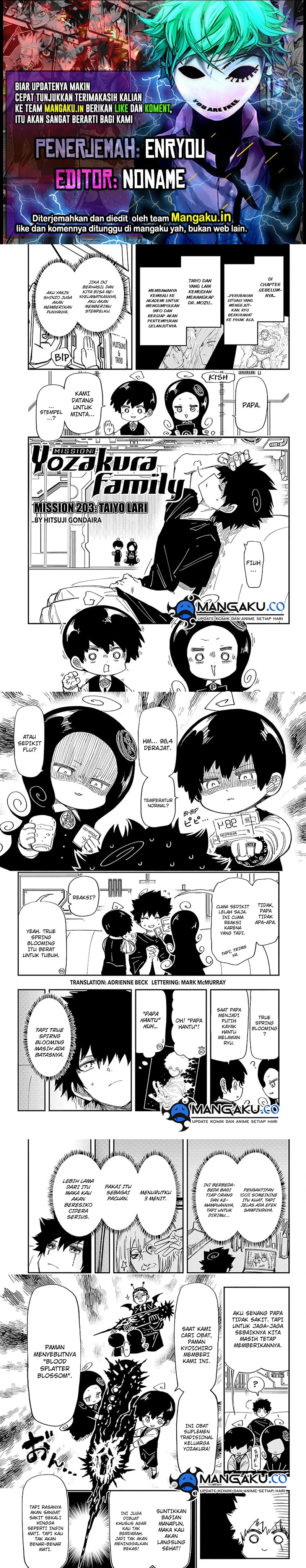 Mission: Yozakura Family