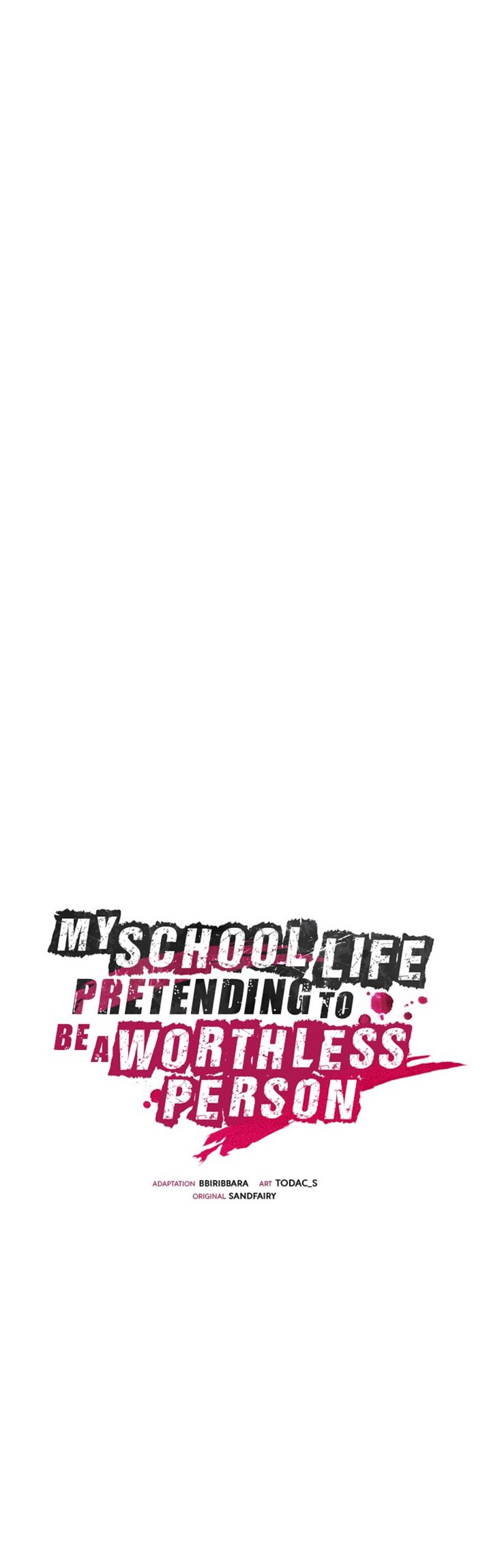 My School Life Pretending to Be a Worthless Person