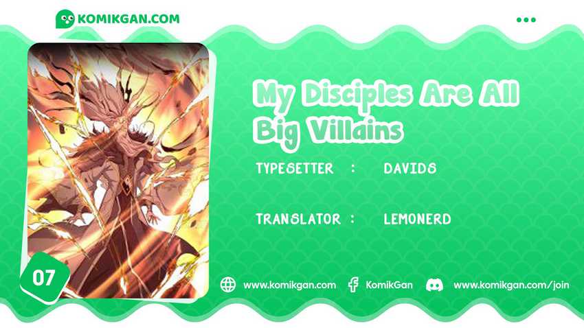 My Disciples Are All Big Villains