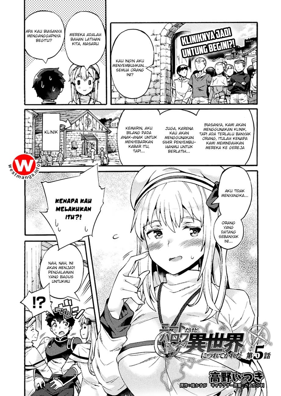 NEET dakedo Hello Work ni Ittara Isekai ni Tsuretekareta