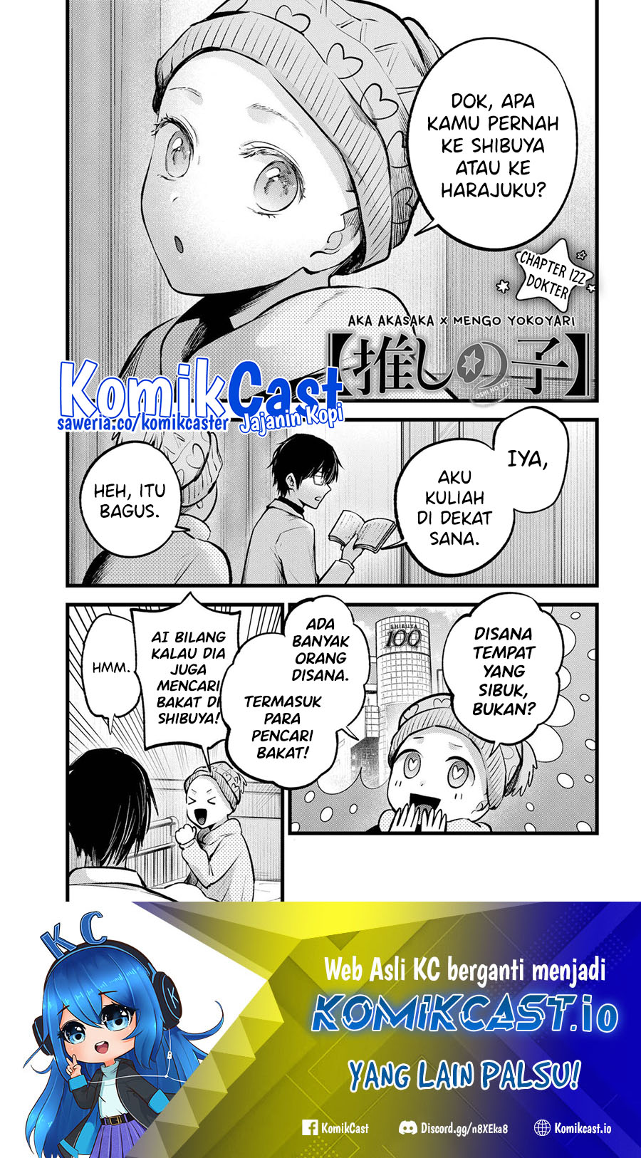 Oshi no Ko Chapter 122