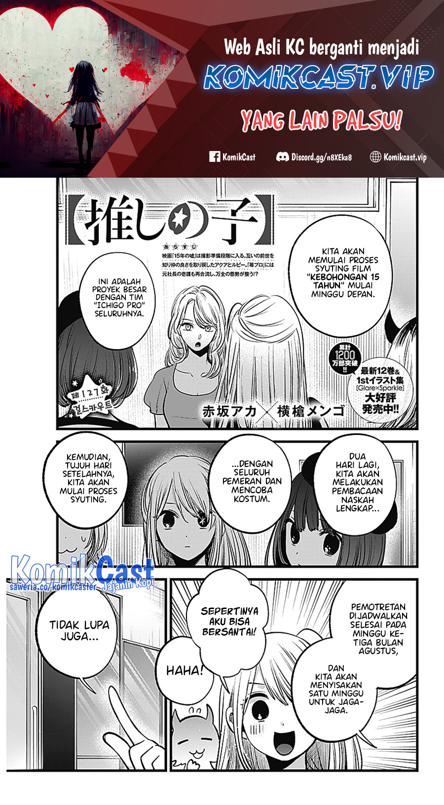 Oshi no Ko Chapter 127