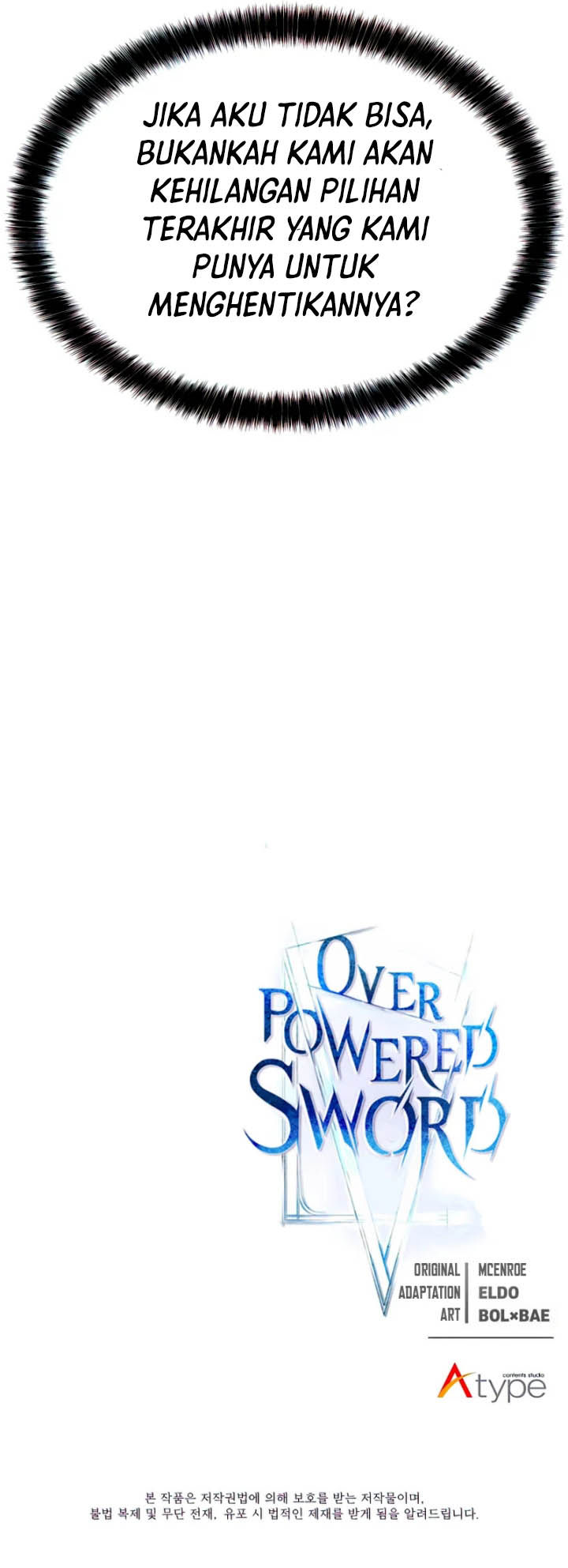 Overpowered Sword