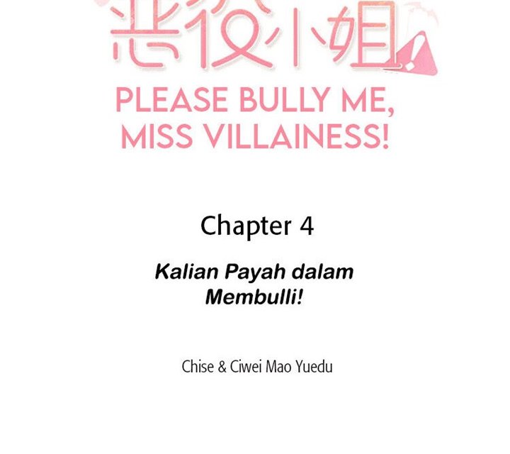 Please Bully Me, Miss Villainess!