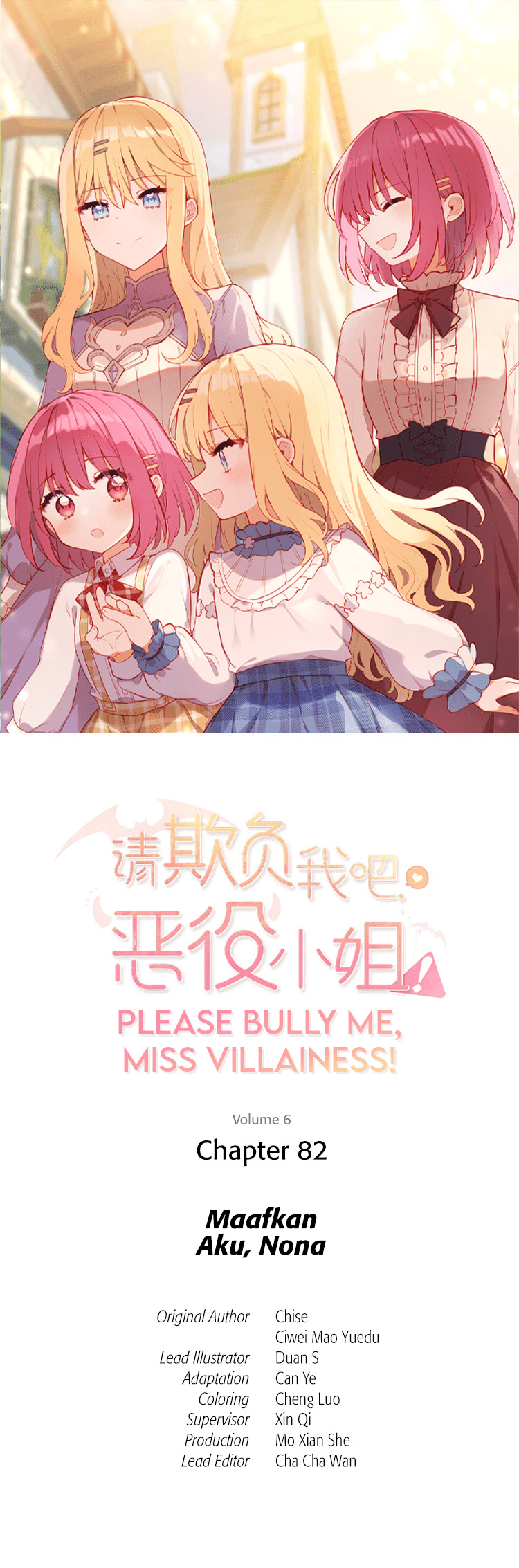 Please Bully Me, Miss Villainess!