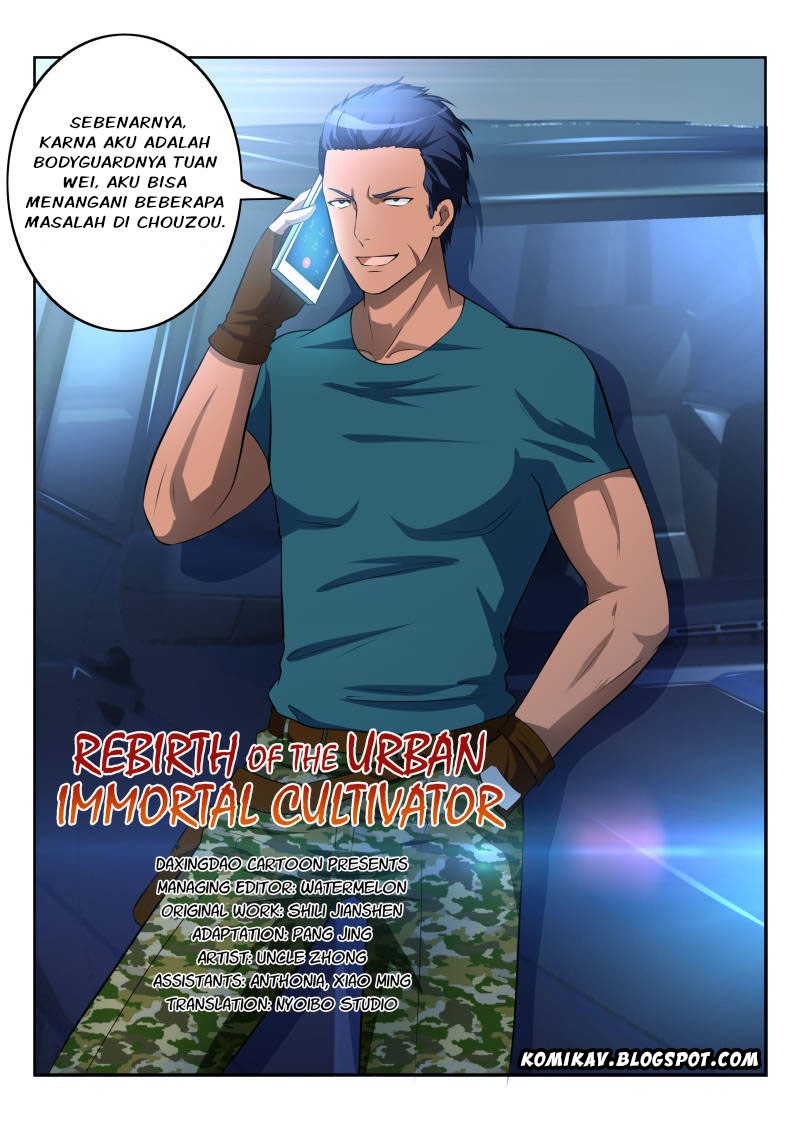 Rebirth Of The Urban Immortal Cultivator