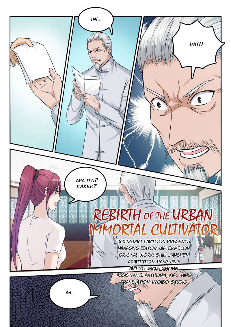 Rebirth Of The Urban Immortal Cultivator