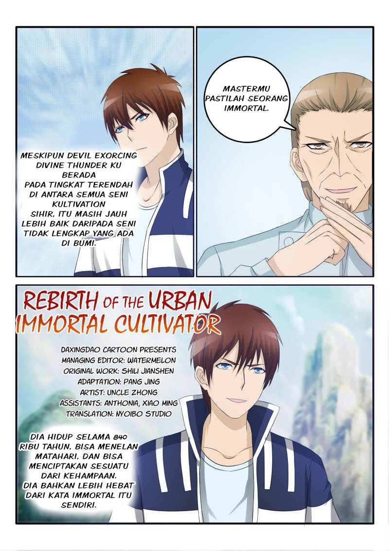 Rebirth Of The Urban Immortal Cultivator