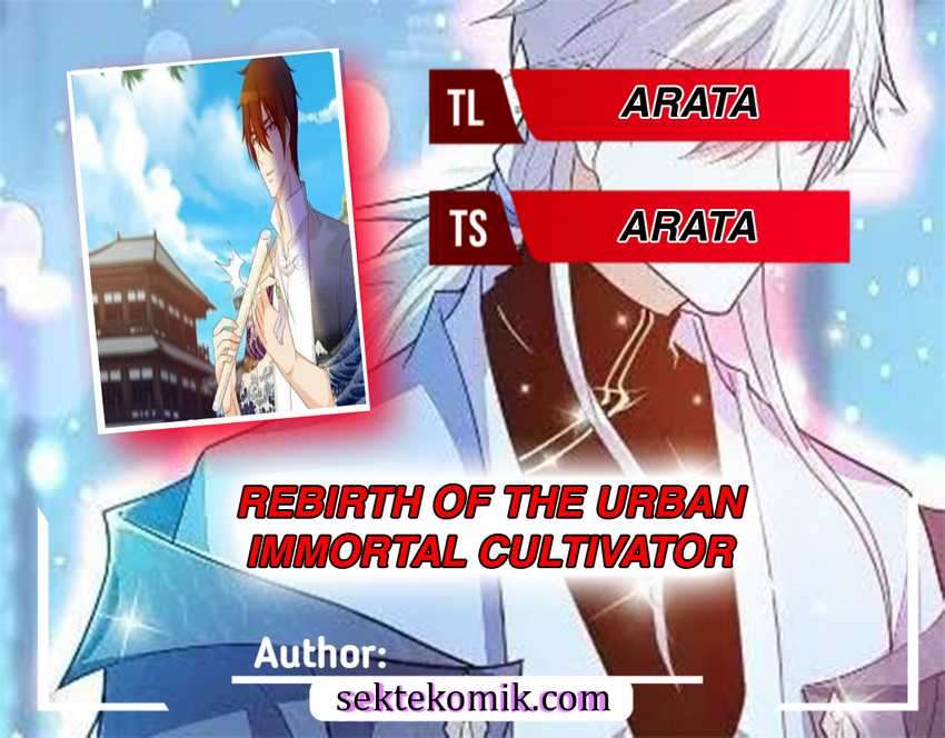 Rebirth Of The Urban Immortal Cultivator