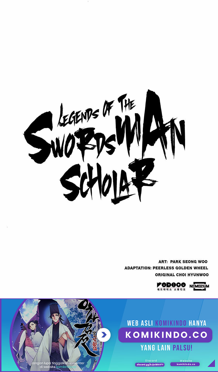 Records Of The Swordsman Scholar