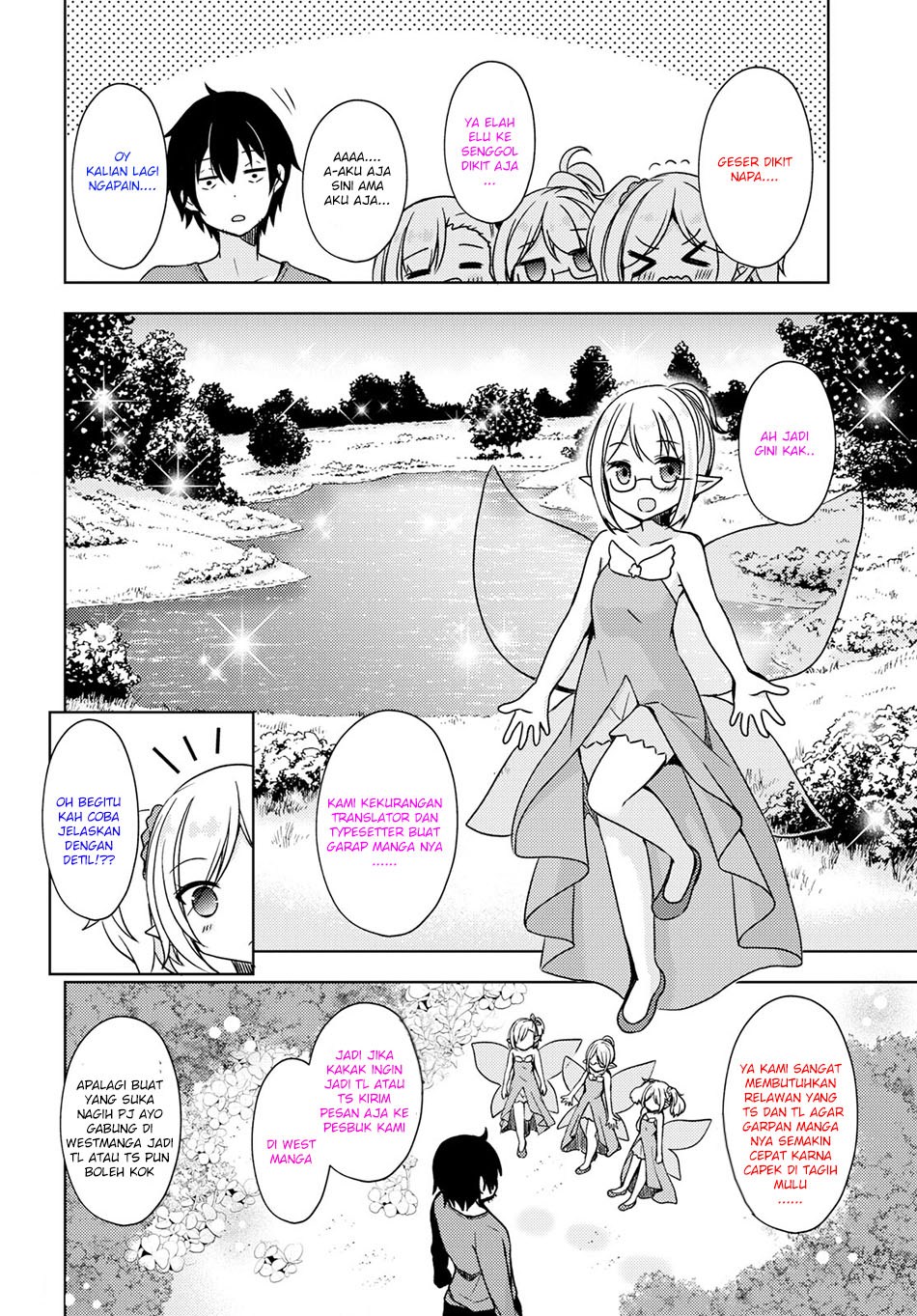 Seirei-tachi no Rakuen to Risou no Isekai Seikatsu