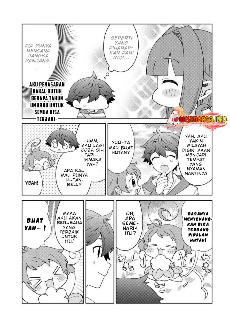 Seirei-tachi no Rakuen to Risou no Isekai Seikatsu