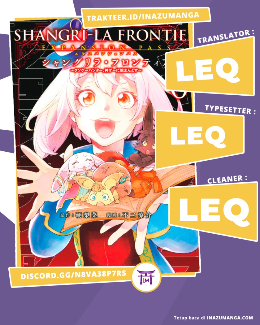 Shangri-La Frontier ~ Kusoge Hunter, Kamige ni Idoman to su~