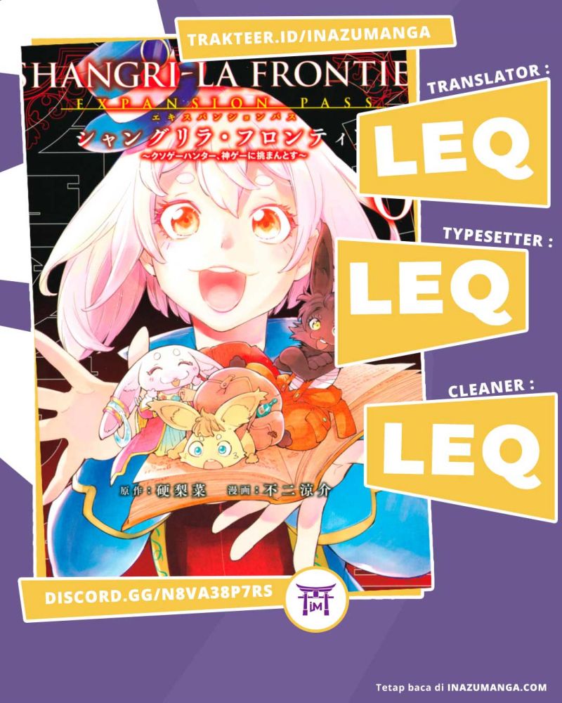 Shangri-La Frontier ~ Kusoge Hunter, Kamige ni Idoman to su~