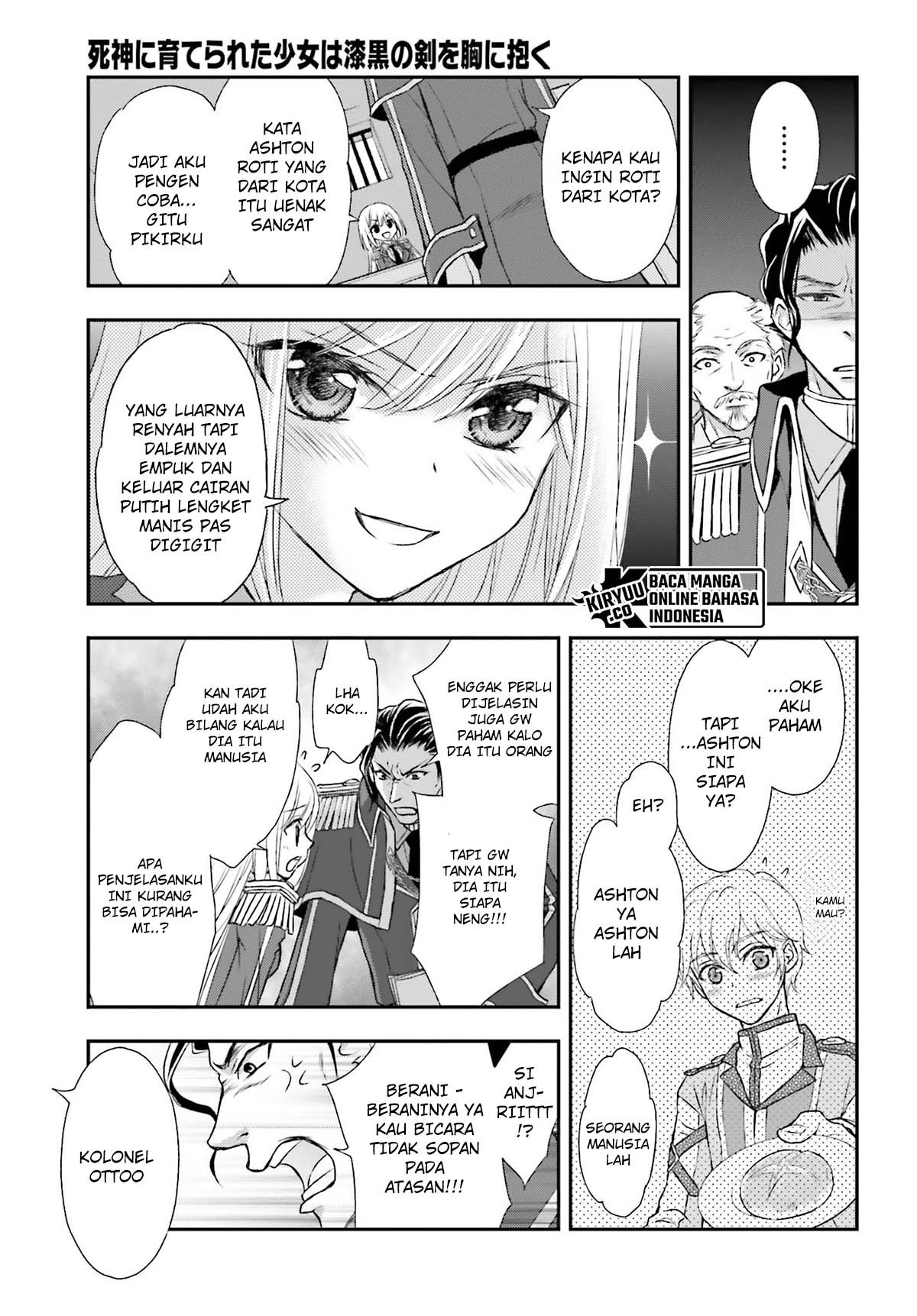 Shinigami ni Sodaterareta Shoujo wa Shikkoku no Tsurugi wo Mune ni Idaku