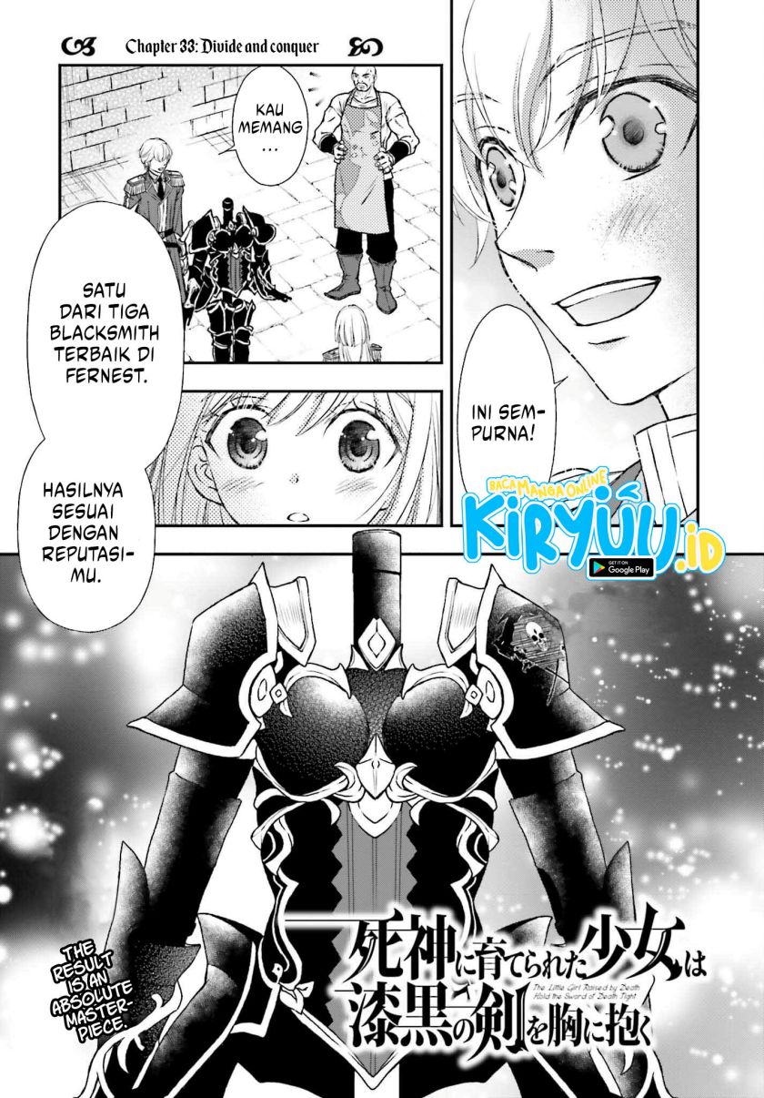 Shinigami ni Sodaterareta Shoujo wa Shikkoku no Tsurugi wo Mune ni Idaku