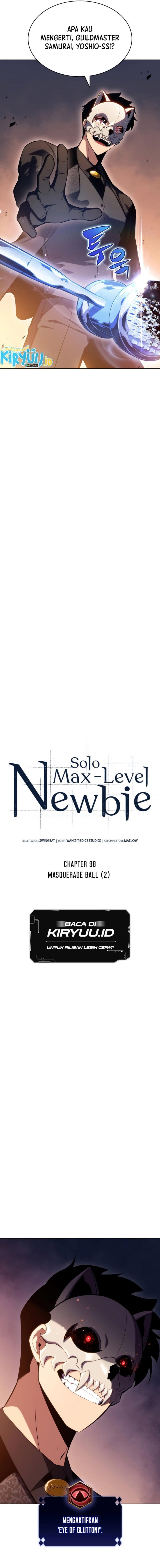 Solo Max-Level Newbie