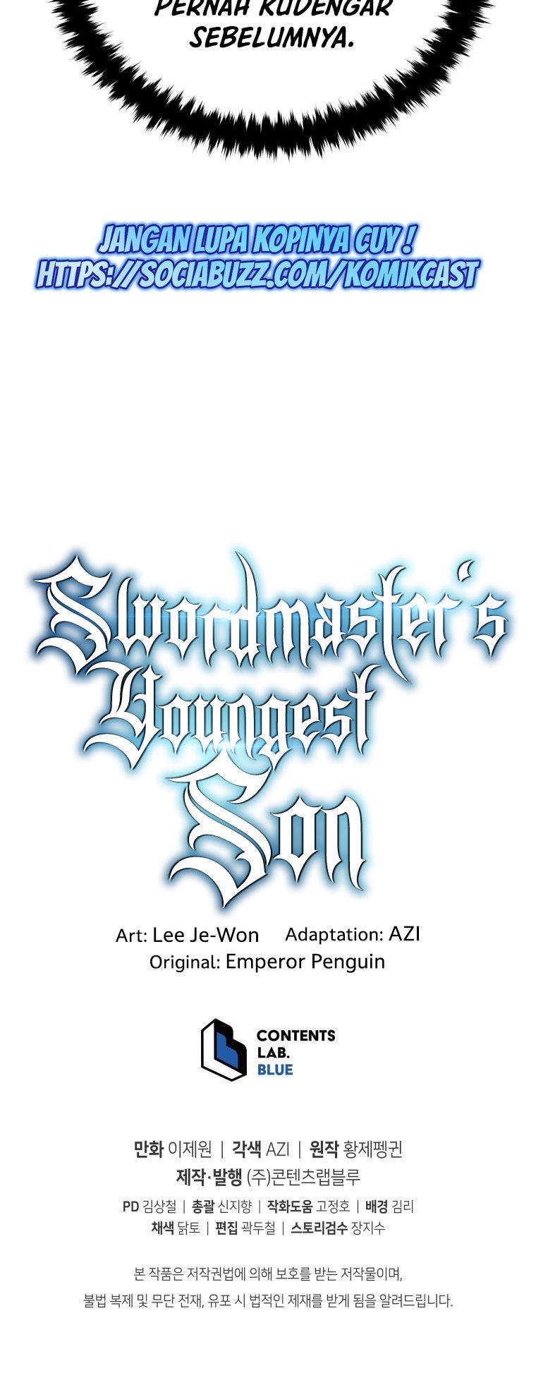 Swordmaster’s Youngest Son