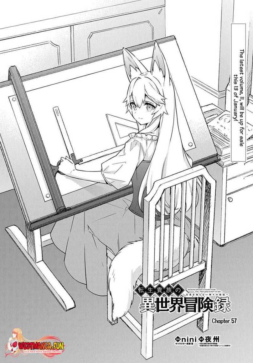 Tensei Kizoku no Isekai Boukenroku ~Jichou wo Shiranai Kamigami no Shit Chapter 57